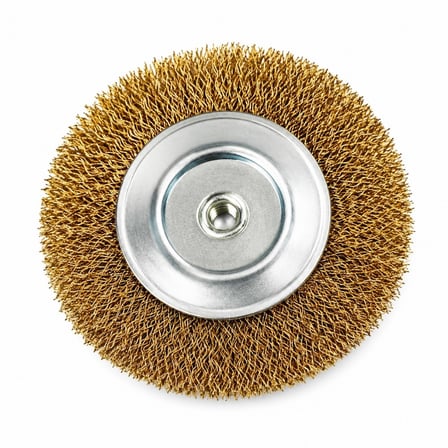 RICO Pimli Saçaklı Daire Tel Fırça 65 mm