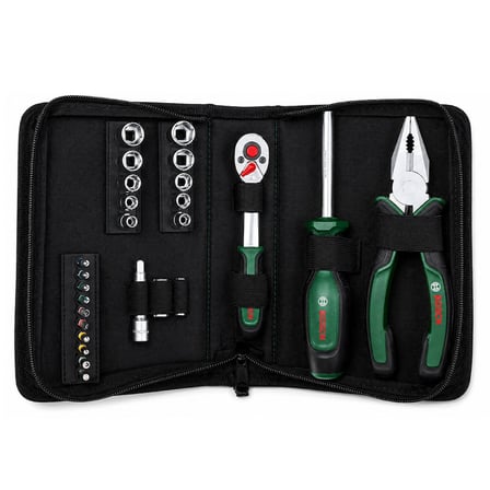 BOSCH 1600A02BY2 Dolu Takım Çantası - El Aleti Seti Profesyonel 26 Parça