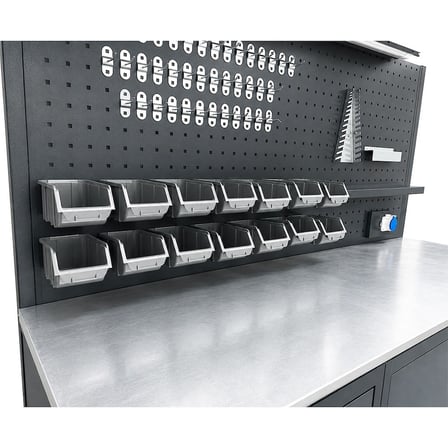 TAKPOWER 2 Metre Takım Tezgahı 3 Dolaplı Antresit
