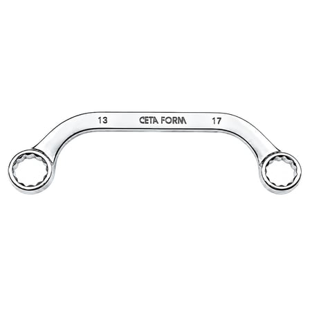 CETA FORM Yıldız İki Ağız Yarım Ay Anahtar 13 x 17 mm