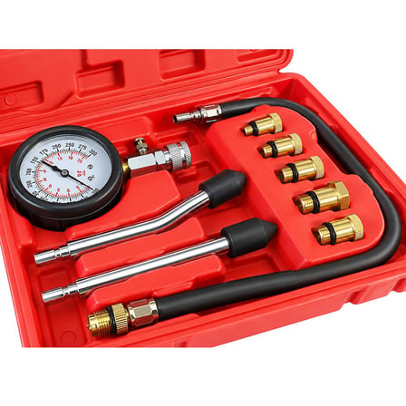 UNIVERSAL Benzinli Motor Kompresyon Test Cihazı 8 Parça