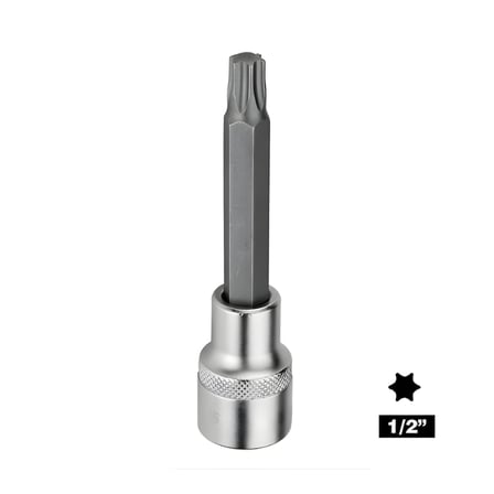 RICO 1/2 T20 Lokmalı Torx Uç Uzun 100 mm