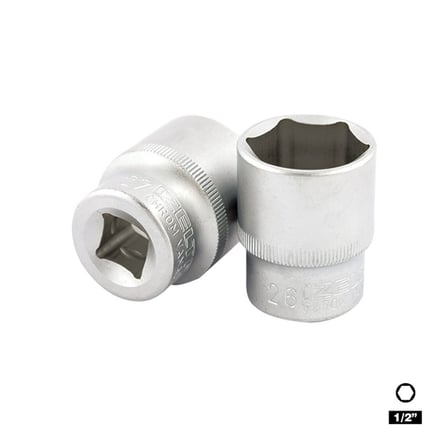 IZELTAS 1/2 Altı Köşe Lokma 28 mm