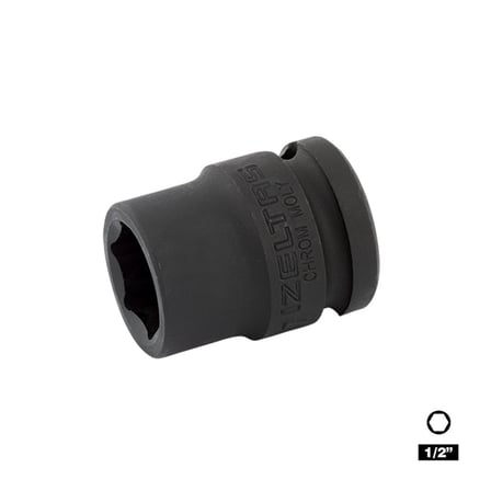 IZELTAS 1/2 Altı Köşe Havalı Lokma 17 mm