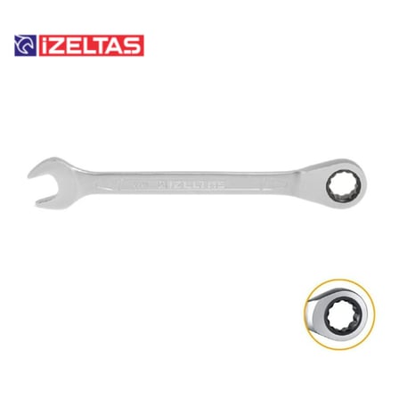 IZELTAS Cırcır Kombine Anahtar 10 mm