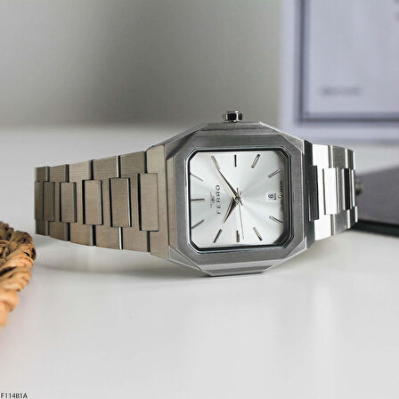 Ferro F11481A Çelik Kordonlu Erkek Kol Saati