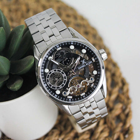 Daniel Klein DK257304 Çelik Kordonlu Otomatik Erkek Kol Saati