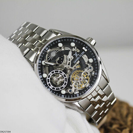 Daniel Klein DK257304 Çelik Kordonlu Otomatik Erkek Kol Saati