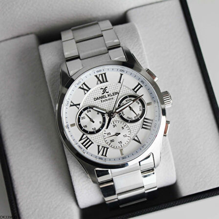 Daniel Klein DK339833 Çelik Kordonlu Erkek Kol Saati