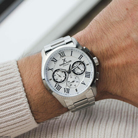 Daniel Klein DK339833 Çelik Kordonlu Erkek Kol Saati