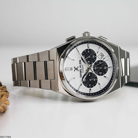 Daniel Klein DK217469-1 Çelik Kordonlu Erkek Kol Saati