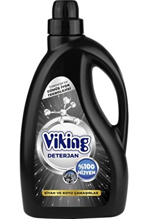 Viking Leke Karşıtı & Gümüş İyon Teknolojisi Siyahlar için Sıvı Deterjan 2.7 lt