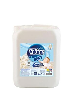 Viking Soft Sensitive Sıvı Deterjan 61 Yıkama Yumuşatıcı 5 lt