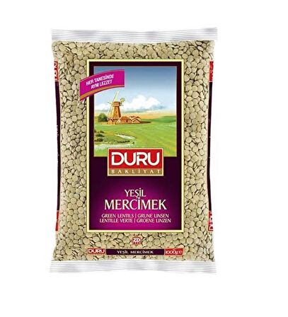 DURU YEŞİL MERCİMEK 1000 G