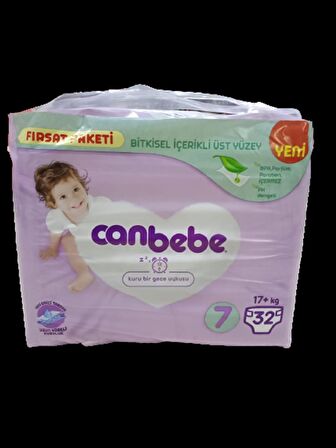 CANBEBE FIRSAT PAKETİ EXT-EXT LARG 7 NUMARA 32 ADETLİ