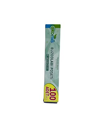 EKOMİS BUZDOLABI POŞETİ ORTA BOY 100 ADETLİ
