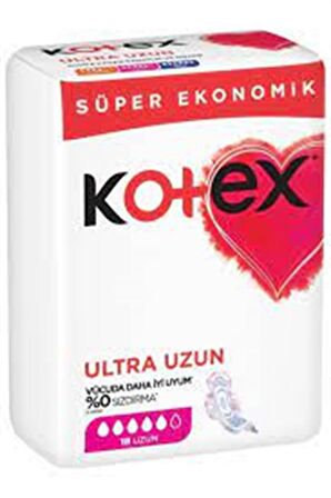 KOTEX ULTRA UZUN 18 Lİ