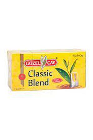 GÜZELÇAY CLASSİC BLEND SÜZEN POŞET ÇAY 25 Lİ