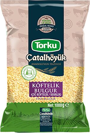 TORKU ÇATALHÖYÜK KÖFTELİK BULGUR 1000 G