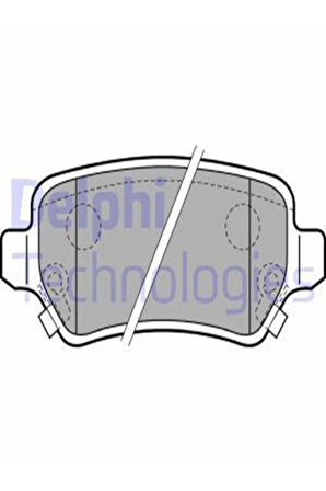 Lp2188 Fren Balatasi Arka (opel: Astra F-g ) (WY754638)