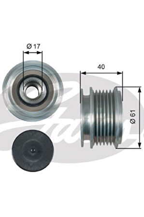 ALTERNATÖR KASNAĞI 6 KANAL 5 DİŞ 1.9 FABIA 00-14 OCTAVIA 97-13 RAPID 13-16 ROOMSTER 06-15 022903119C