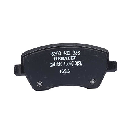 BRAXIS AB0006-ÖN FREN BALATASI DACIA DUSTER 1.0 TCE 1.6 SCE  410608481R