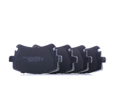 BRAXIS AA0021-ARKA FREN BALATASI SKODA OCTAVIA 1.4 TSI 2003-2010 ARASI  1K0698451D