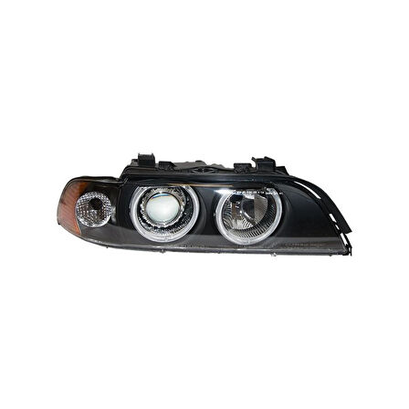 WENDERPARTS BA63126900198-FAR SAG SİYAH TABAN SARI SİNYALLI BMW E39  63126900198