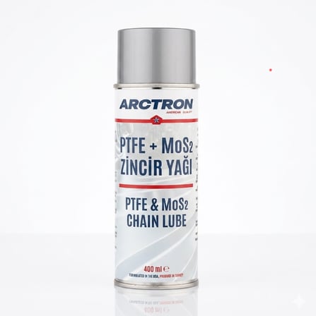 ARCTRON PTFE & MoS2 Zincir Yağı Sprey 400 ML