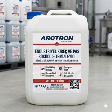 ARCTRON Pro Lime Çamaşır Makinesi Kireç ve Pas Giderici 20 KG