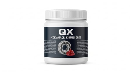 QX Çok Amaçlı Kırmızı Gres - 1 KG
