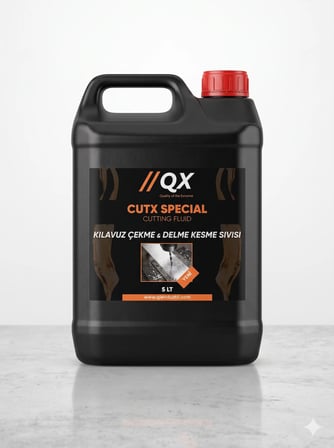 QX CUTX Delme Kesme Kılavuz Çekme Yağı - 5 LT