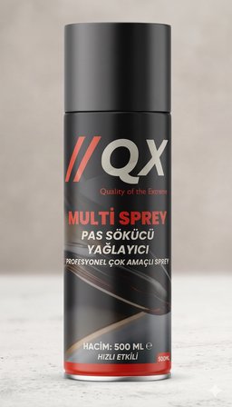 QX Multi Sprey Pas Sökücü Yağlayıcı 500 ml