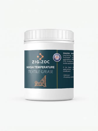 ZIG&ZOC Yüksek Devir ve Yüksek Sıcaklık Tekstil Gresi - 500 GR
