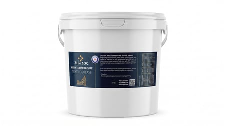 ZIG&ZOC Yüksek Devir ve Yüksek Sıcaklık Tekstil Gresi - 14 KG
