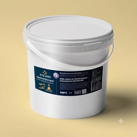 ZIG&ZOC MOS2 400 C Genel Amaçlı Yüksek Isı Gresi - 14 KG