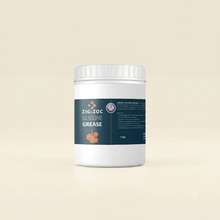 ZIG&ZOC Silikon Gres Şeffaf O-ring Plastik-Metal Yağlama - 500 GR