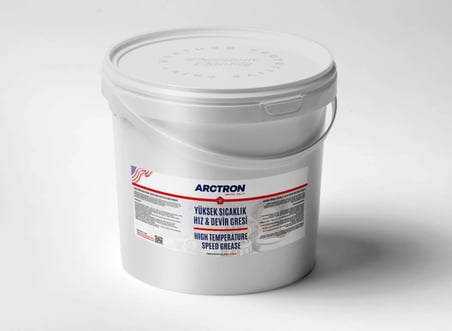 Arctron Yüksek Sıcaklık, Hız ve Devir Polyurea Gresi - 14 KG