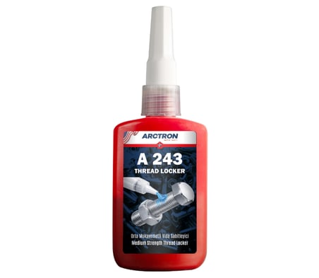 Arctron A243 Orta Mukavemet Civata Sabitleyici - 50 ML