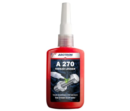 ARCTRON A270 Yüksek Mukavemetli Sökülmez Civata Sabitleyici - 250 ML