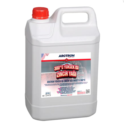 ARCTRON Yüksek Isıya Dayanıklı MoS2 Zincir Yağı - 5 LT