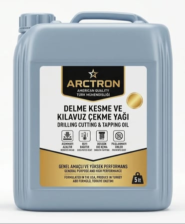 ARCTRON Delme, Kesme ve Kılavuz Çekme Yağı - 5 LT