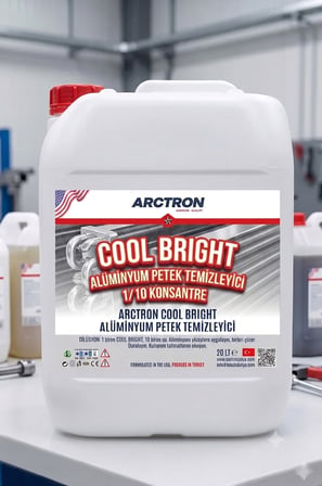 ARCTRON COOL BRIGHT 1/10 Konsantre Alüminyum Petek Temizleyici - 20 KG