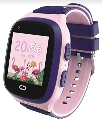 SL.09.2158.5.04 Slazenger  Tiger Kids Marka Sim Kartlı Çocuk Akıllı Kol Saati Görüntülü Ve Sesli Arama Yapılabilir Ortam Dinlemesi Ve Ortam Görüntüsü Alınabilir Konum Takibi Yapılabilir PEMBE MOR RENK