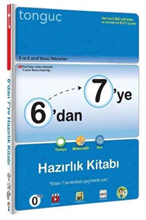 7. Sınıf Türkçe Matematik Fen 6 Dan 7 Ye Hazırlık Kitabı