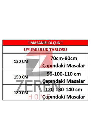 Sıvıya Dayanıklı Yuvarlak Dertsiz Ekose Keten Masa Örtüsü
