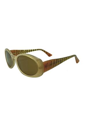 Mod.gn20-5009 C.04 Ekartman 53-19 Pembe Kahverengi Kırçıllı Kadın Güneş Gözlüğü