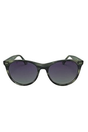 Mod.6643 C.02 Ekartman 55-18 Gri Kırçıllı Unisex Güneş Gözlüğü