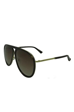 Mod.1035 C.02 Ekartman 59-14 Kahverengi Sarı Kırçıllı Erkek Güneş Gözlüğü