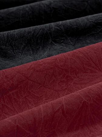 Cotton Box Crash Çift Kişilik Nevresim Takımı Bordo